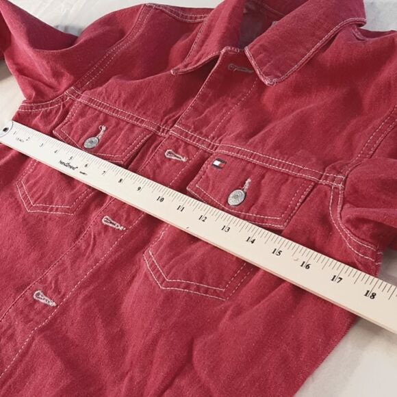 Tommy Hilfiger Pink Jean Jacket - Picture 8 of 11
